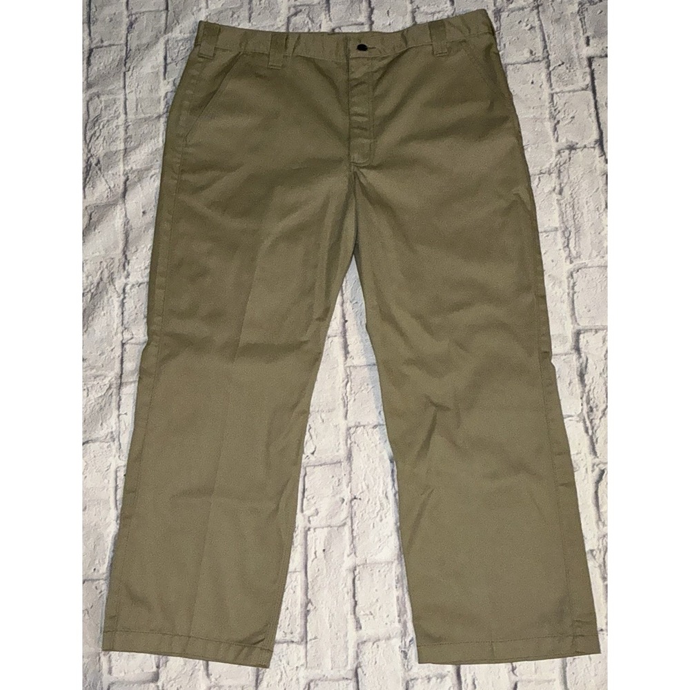 Carhartt Pants Size‎ 40x28 Beige Khaki Chino Work Canvas Blended Twill Pant Mens